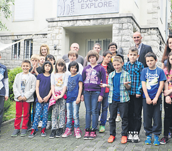 Djeca iz SOS sela Lekenik u Prirodoslovnom muzeju