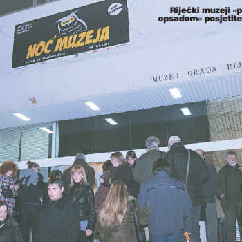 Noć kad se na ulaz u muzeje čekalo u redovima